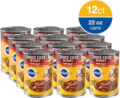 Wet Dog Food with Beef