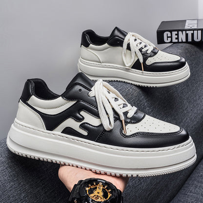 White Suede Casual Sneakers