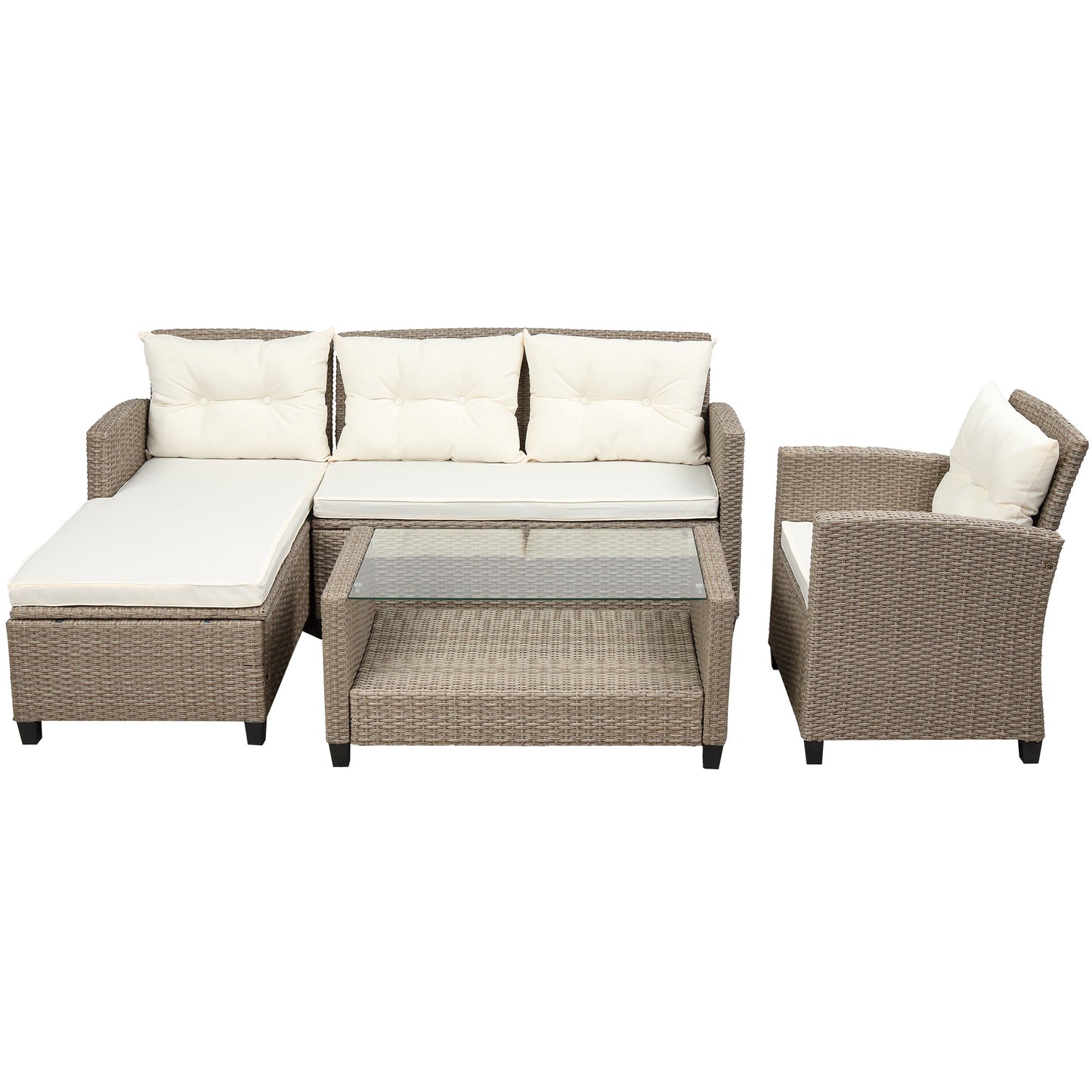 Wicker Patio Set 