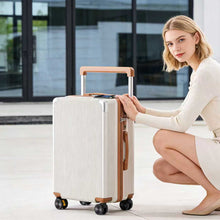 Wide Handle Travel Luggage