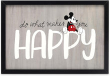 Willie Stamp Framed Wood Wall Decor