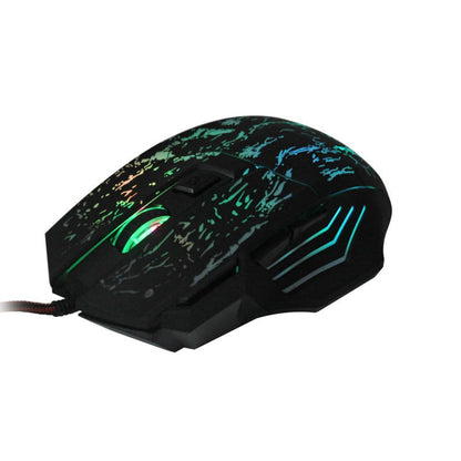 Transparent RGB Gaming Mouse