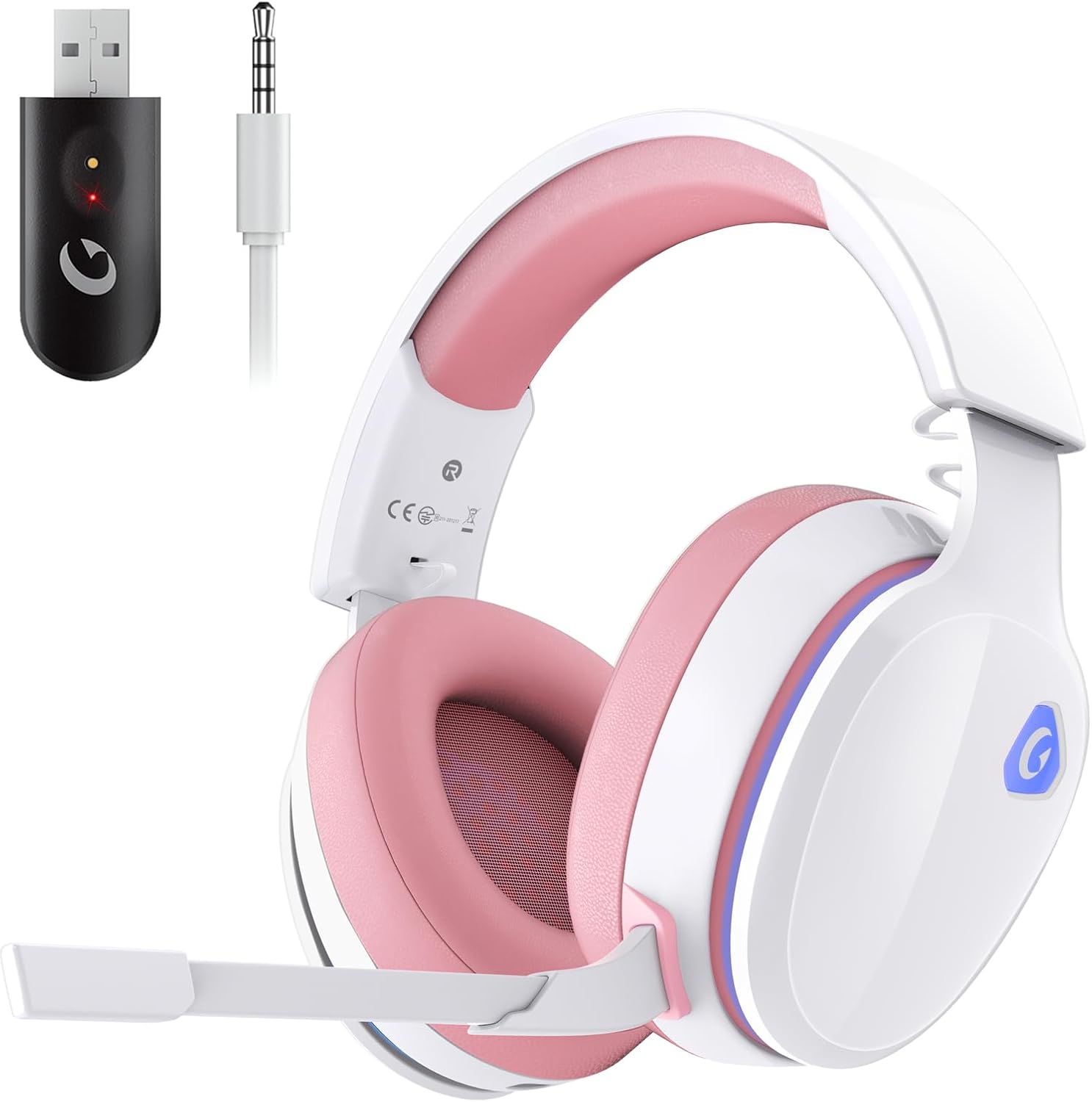 Wireless Gaming Headset for PS5, PS4 