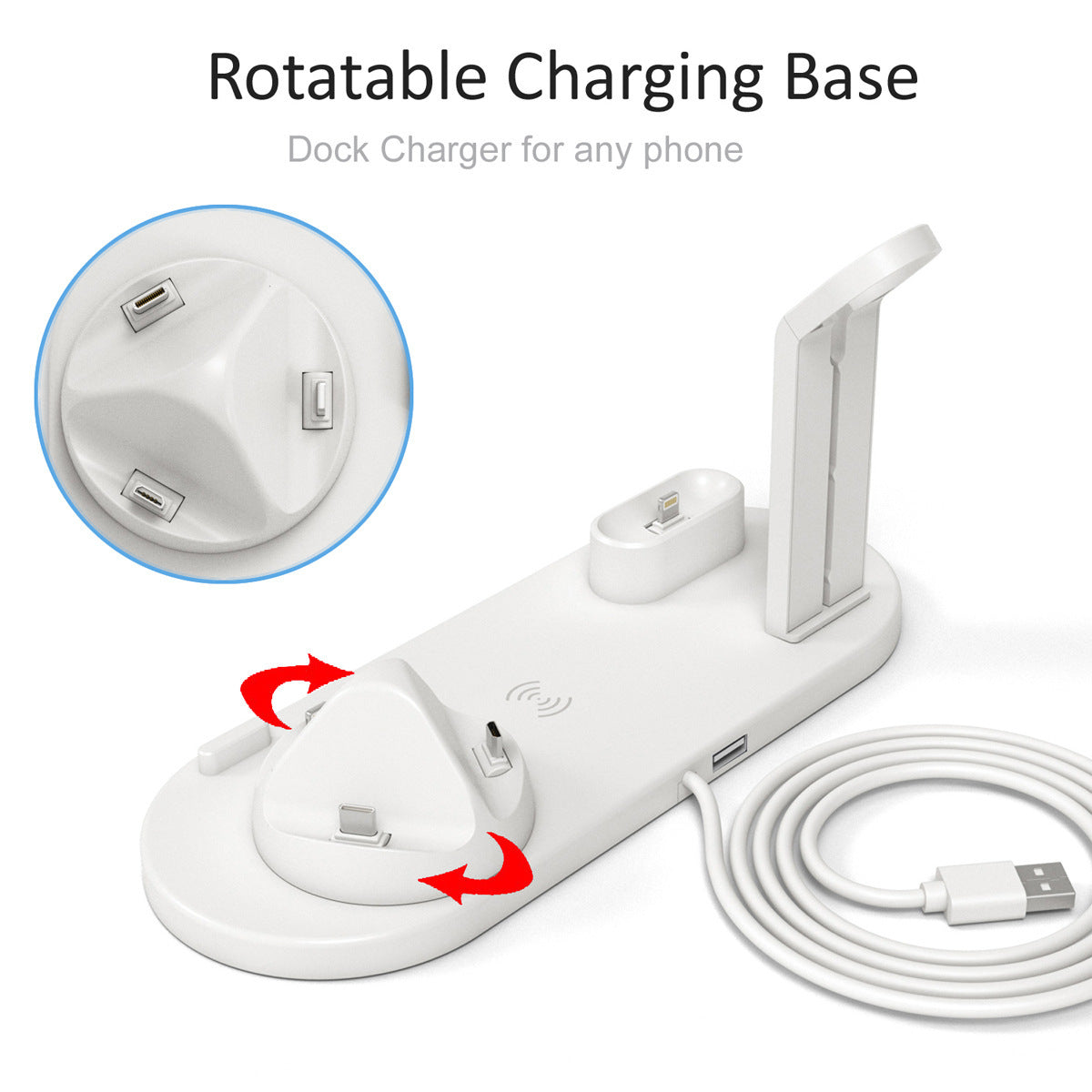 3 in 1 Wireless Charging Station