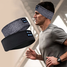 Wireless bluetooth sleep headband with built-in speakers for comfort