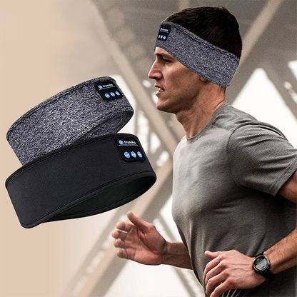 Wireless bluetooth sleep headband with built-in speakers for comfort