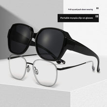 Women over glasses sunglasses