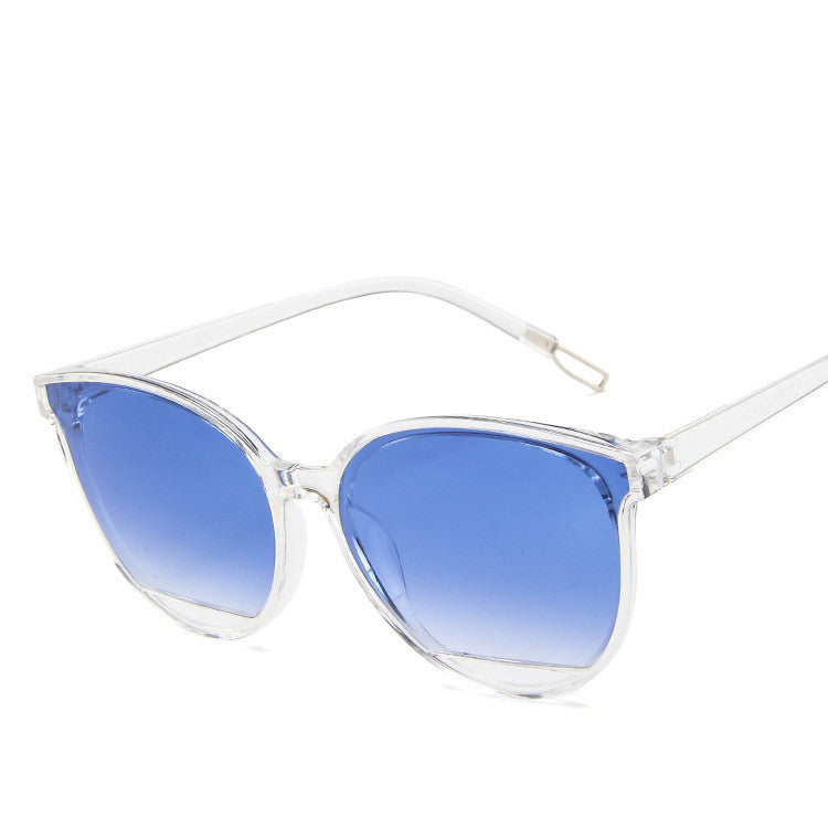 Ladies round frame sunglasses