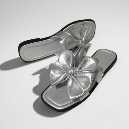 Women's Bow Slide Sandals