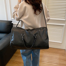 PU travel shoulder handbag