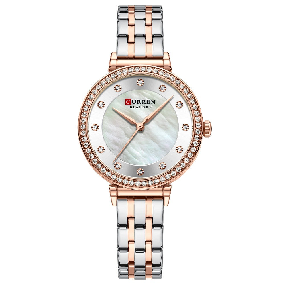 Womens Ultra-thin Steel Watch