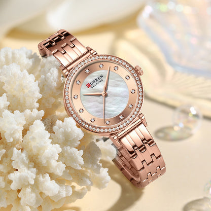 Womens Ultra-thin Steel Watch