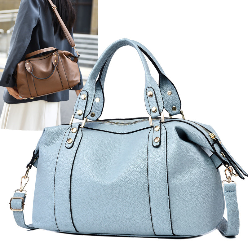 Retro large crossbody bag