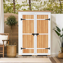 Wood Storage Shed for Garden Tool Cabinet