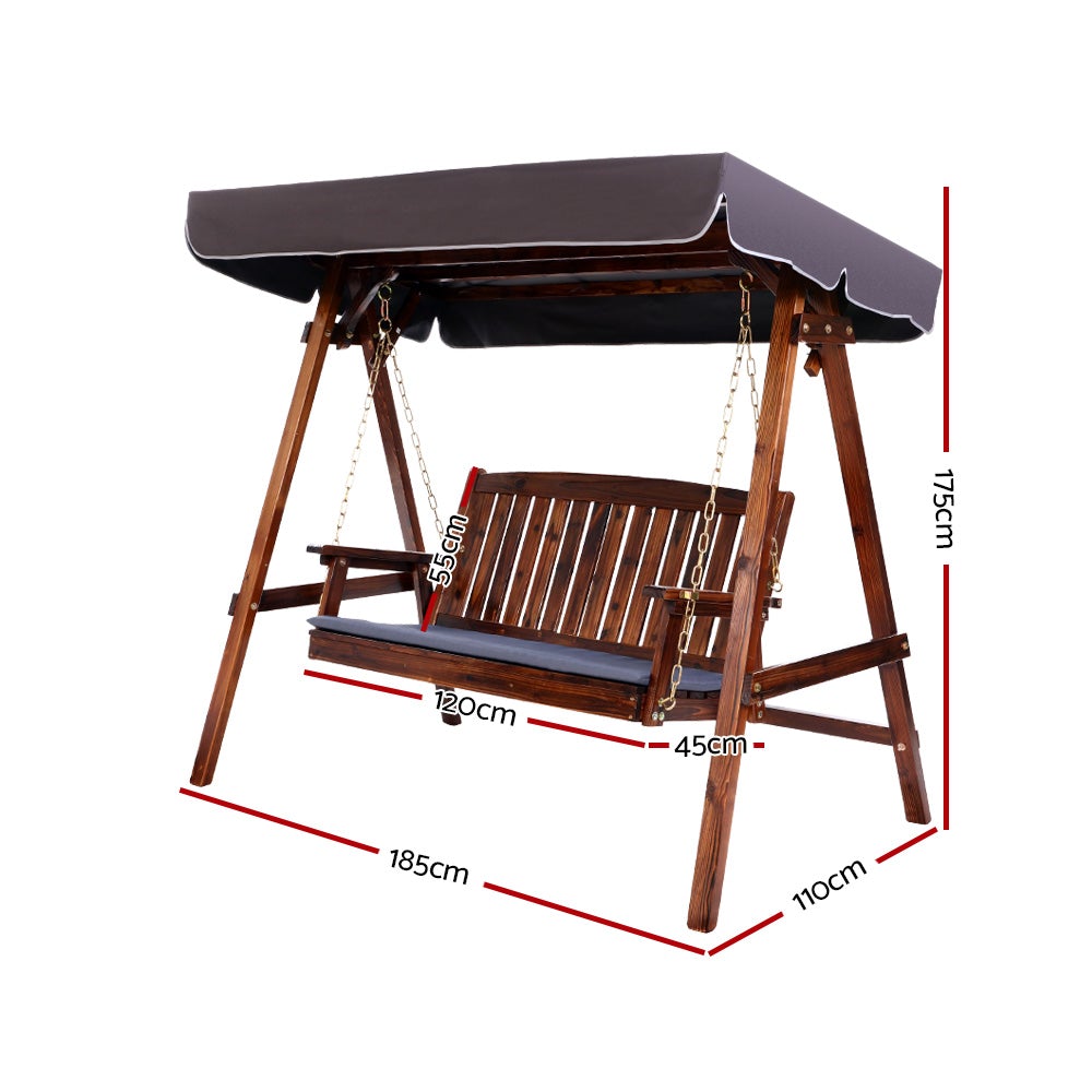 Wooden Swing Chair