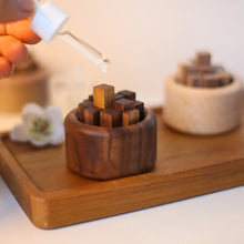 Wooden essential oil diffuser for eco-friendly home aromatherapy