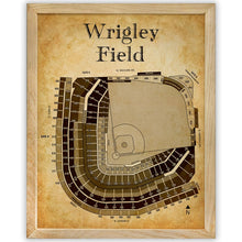 Wrigley Field of Chicago Baseball Seating Chart