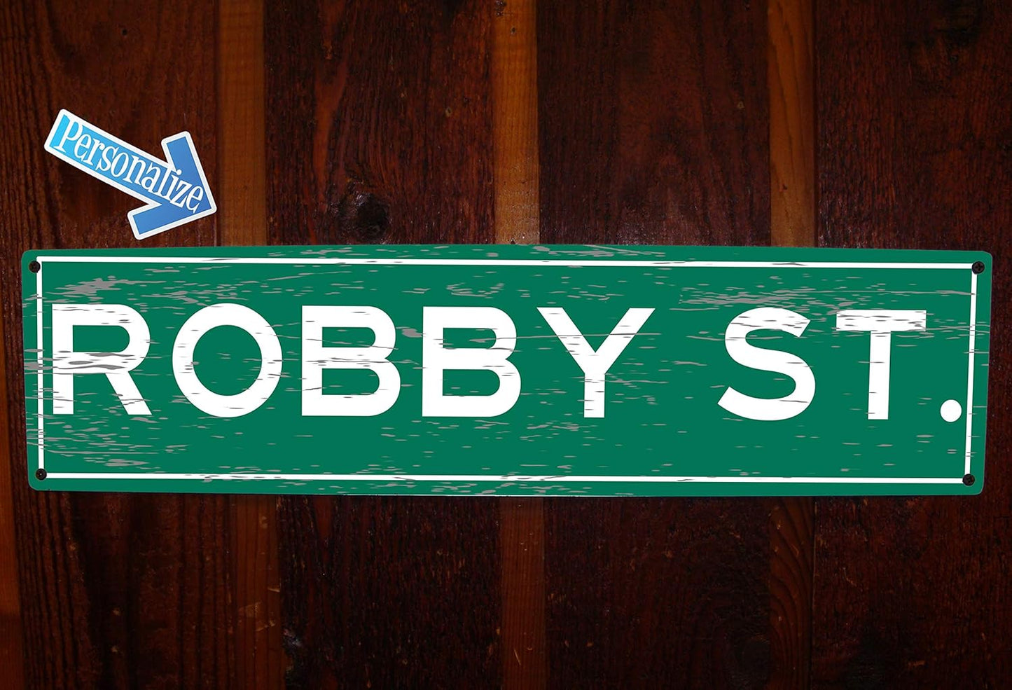 Your Very Own Tin Metal Street Sign