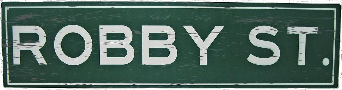 Your Very Own Tin Metal Street Sign