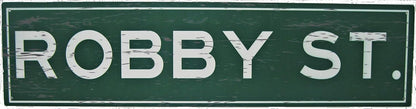 Your Very Own Tin Metal Street Sign