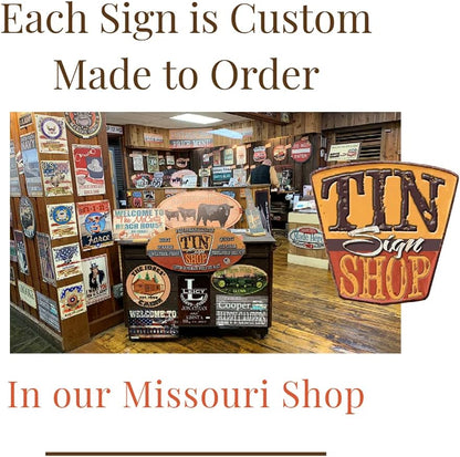 Your Very Own Tin Metal Street Sign