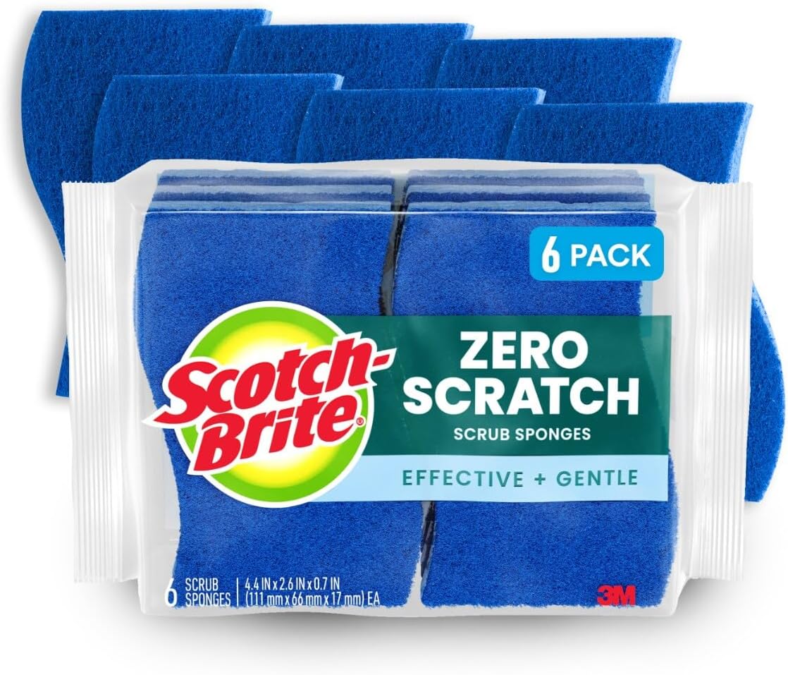 Zero Scratch Scrub Sponge