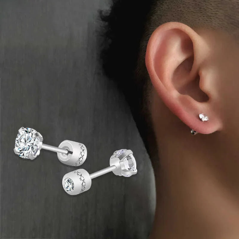 Zircon Ear Studs