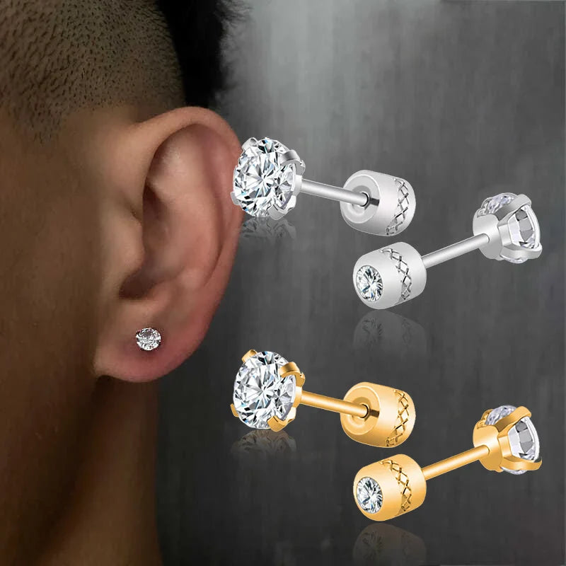 Zircon Ear Studs