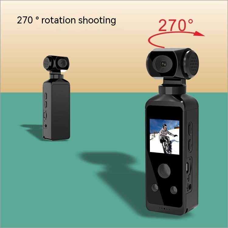 270 Degree Rotating 4K Sports Pocket Camera image 3