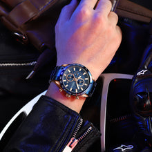 mens-steel-band-six-hand-watch-front