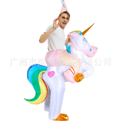 Inflatable Dinosaur Costume for Halloween Performance