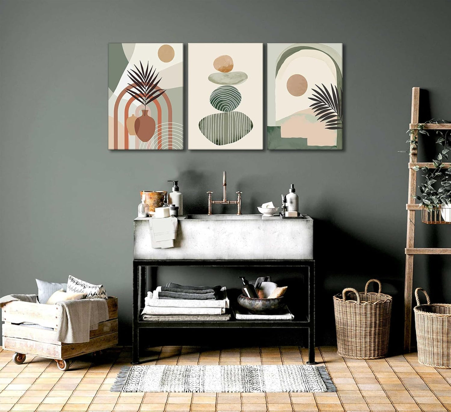 abstract boho decor