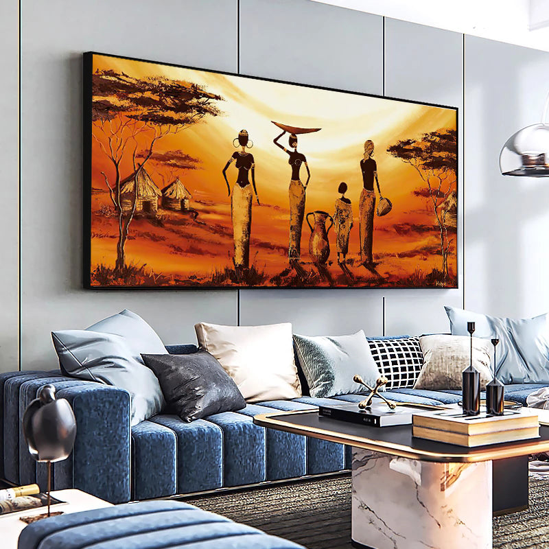 abstract wall poster