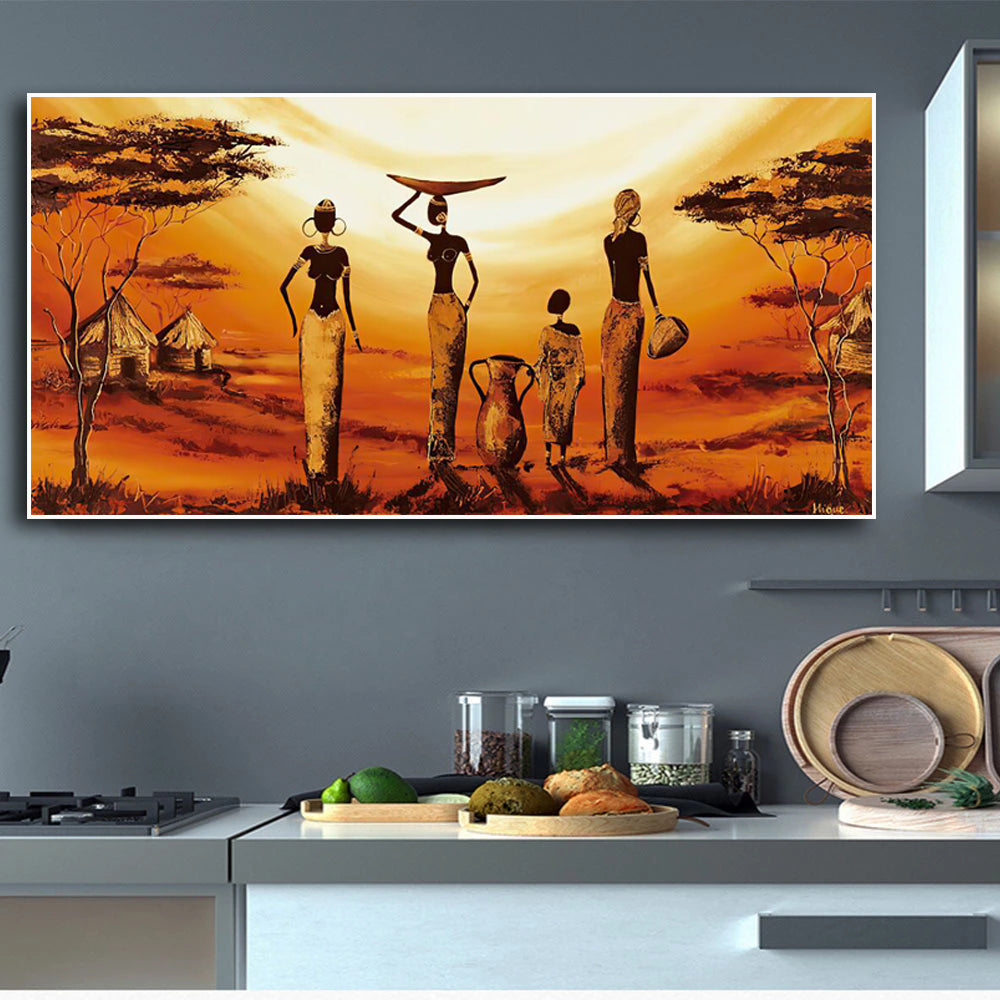 abstract wall poster