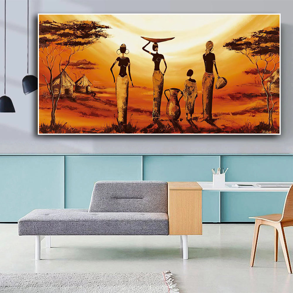 abstract wall poster