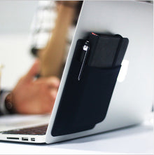 adhesive organizer pouch