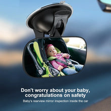 Adjustable baby car mirror for rear-facing infant safety
