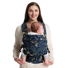Four season cotton baby carrier for newborns with breathable wrap design

