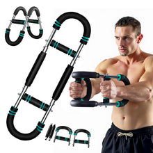 Adjustable Power Twister Bar for Chest and Arm Strength Training

