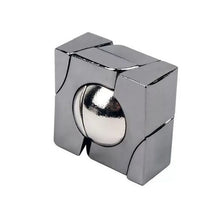 3D brain teaser puzzle metal toy for kids and adults IQ challenge

