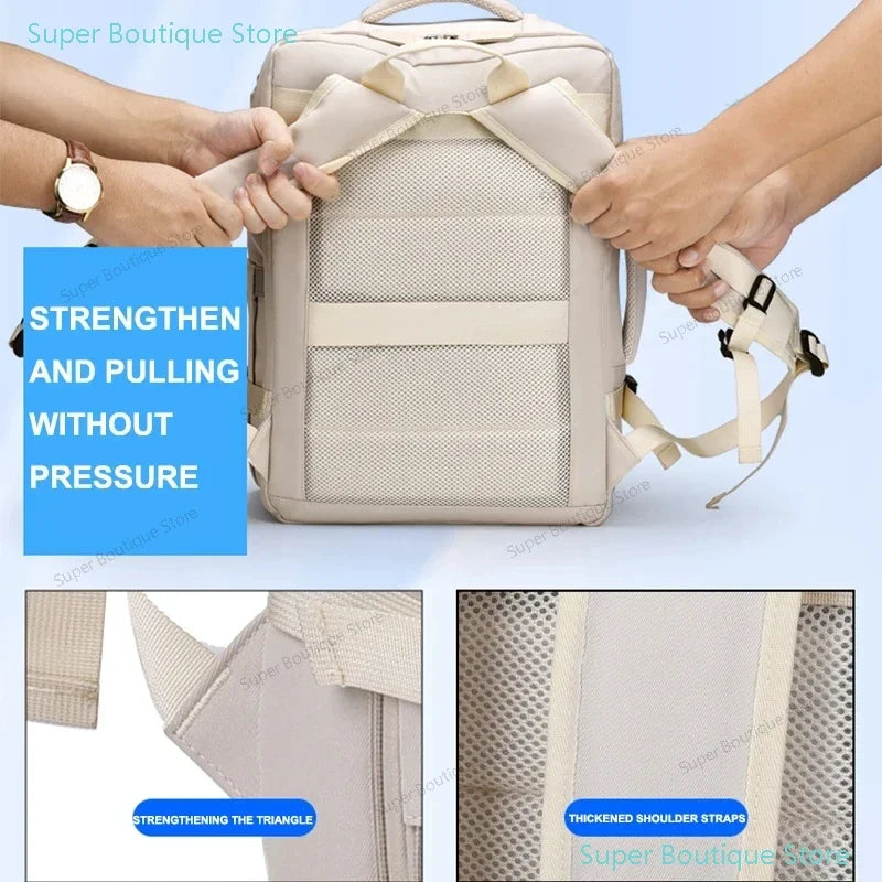 EasyJet cabin luggage backpack 45x35x20 for travel and airplane use

