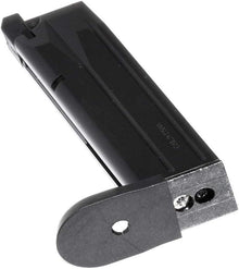 Airsoft Magazine WE-TECH 25rd Gas Magazine for WE Bulldog Tokyo Marui PX4 GBB Pistol Black
