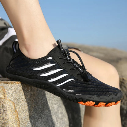 Breathable quick-dry water shoes for beach, river, and outdoor activities

