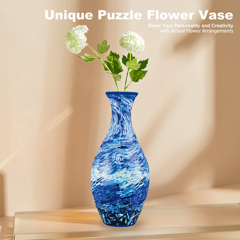 3D Puzzle Art Vase