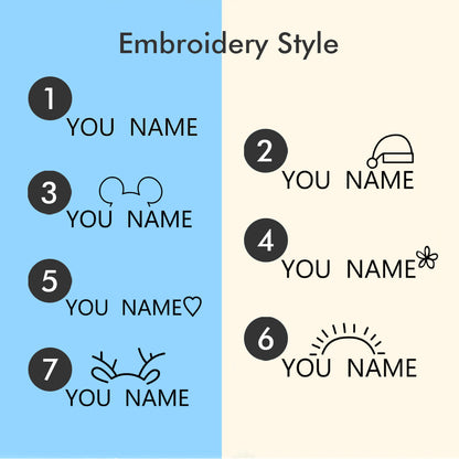 Custom Baby Knit Bodysuit Personalized Hand Embroidered Name Baby Romper
