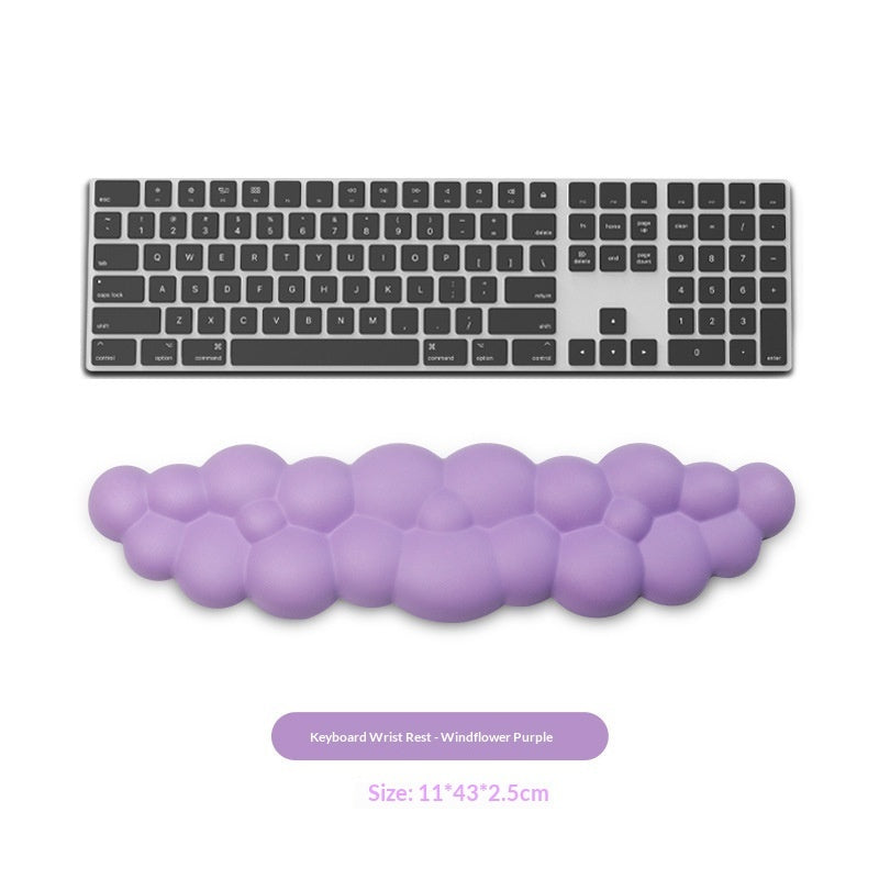 Anti-Slip Cloud Wrist Rest Mouse Pad For The Office