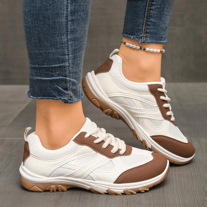 Retro Color-Block All-Match Dr Martens-style Casual Shoes For Women