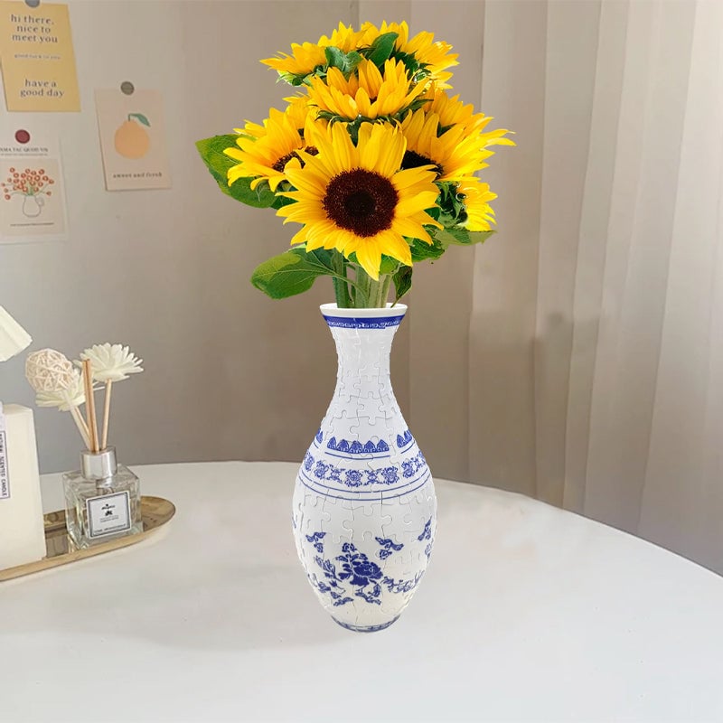 🎅CHRISTMAS HOT SALE-49% OFF🎄🎄3D Art Puzzle Vase