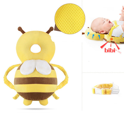 Baby head protection pad with soft cushion to prevent injury from falls

