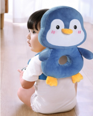 Baby head protection pad with soft cushion to prevent injury from falls


